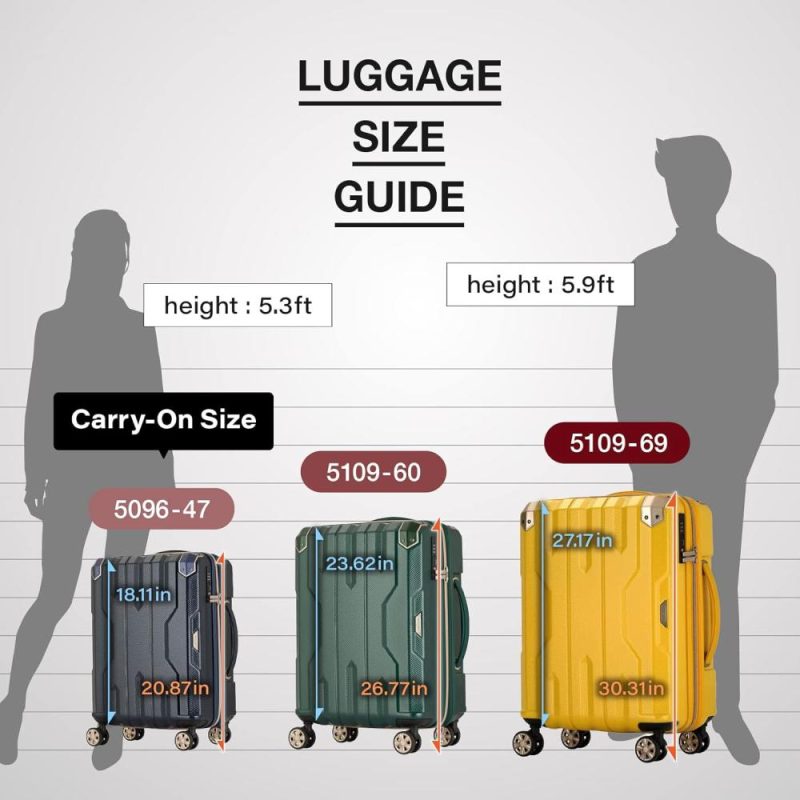 Suitcases | Spatha Hardside Expandable Luggage, 30-Inch, Black, 5109-69-Bk Luggage Black