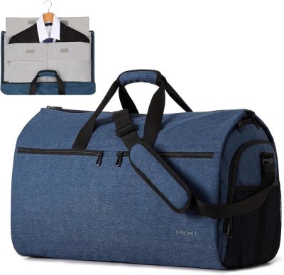 Garment Bags | Convertible Travel Garment Bag Carry On Duffle Bag For Men Women 56L Large Capacity 2 In 1 Hanging Dress Suit With Shoes Pouch, Sapphire Blue Garment Bags Garment Bags