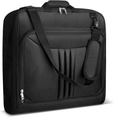 Garment Bags | Garment Bags For Travel,Carry On Garment Duffel Bag For Men Women,Dry And Wet Storage,Shoe Compartment, 2 In 1 Hanging Dress Suitcase Suit Travel Bags,Convertible For Business Trips Garment Bags Black